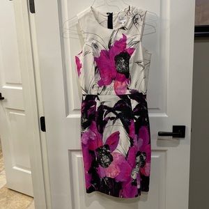 Milly floral dress. Size 6 (runs more like a 4).